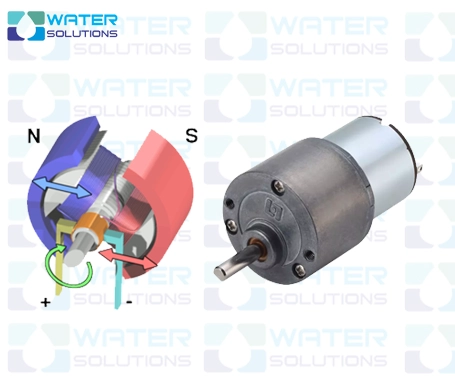 الکتروموتور براش
