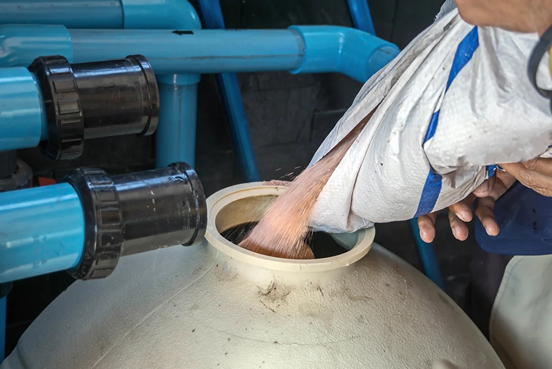 تعویض فیلتر شنی