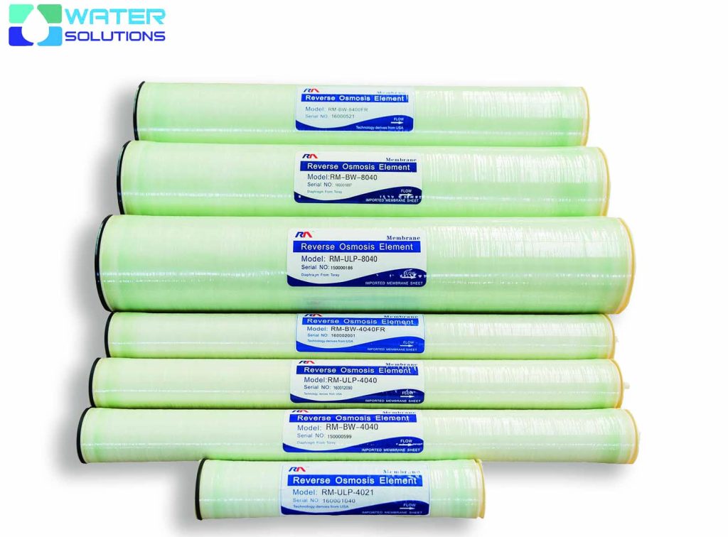 کدها و لایه‌های فیلتر ممبران اسمز معکوس