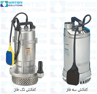 کف کش تک فاز و سه فاز