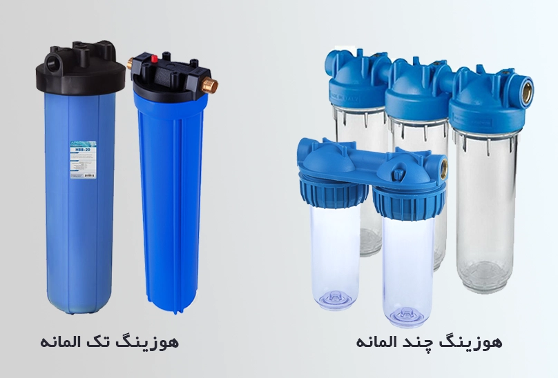 انواع هوزینگ از لحاظ تعداد فیلتر